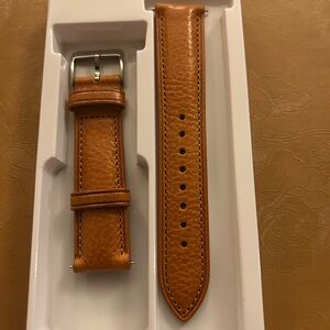 Getalia Classic Brown Leather Watch Strap